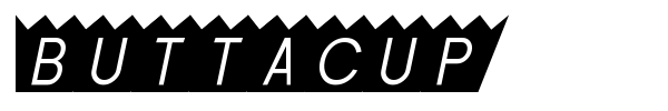 Buttacup font preview